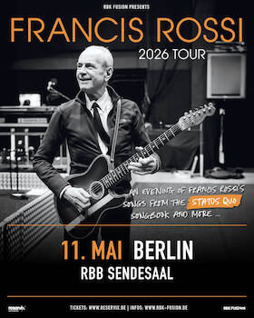 Bild: An Evening With Francis Rossi - Songbook Tour 2026