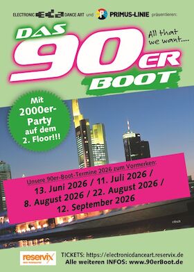 Bild: DAS 90er BOOT - Das 90erBoot Ende August 2026