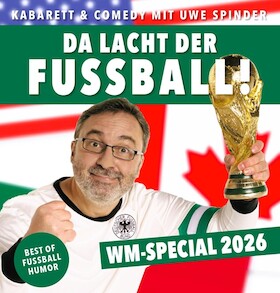 Bild: Uwe Spinder: Da lacht der Fußball - WM-Special 2026 - Kabarett & Comedy