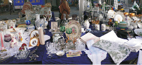 Bild: Hallenflohmarkt in der CD-Kaserne
