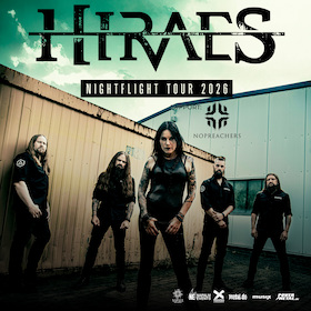 Bild: Hiraes - Nightflight Tour 2026 | Support: NOPREACHERS