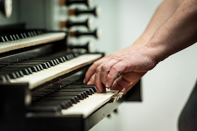 Bild: Führung durch die Orgelsammlung