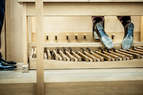 Bild: Führung durch die Orgelsammlung