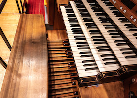 Bild: Führung durch die Orgelsammlung