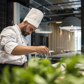 Bild: Blick hinter die Kulissen - der Gastronomie