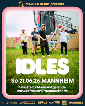 Bild: IDLES + Supports