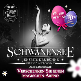 Bild: Schwanensee - Jenseits der Bühne mit live Streichquartett