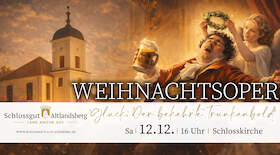 Bild: Weihnachtsoper: "Gluck: Der bekehrte Trunkenbold"