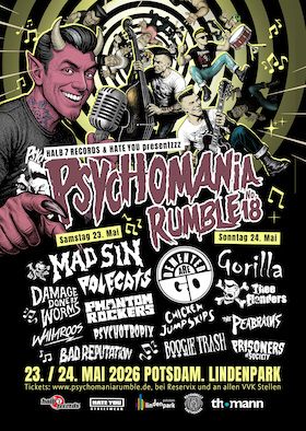 Bild: PSYCHOMANIA RUMBLE No. 18 - Tagesticket Samstag