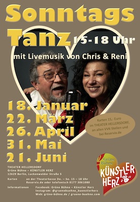 Bild: Tanzveranstaltungen im Theater Hellersdorf - Sonntagstanz