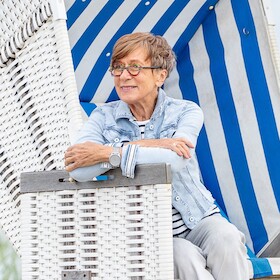 Bild: Gisa Pauly liest aus Ihrem Jubiläumsroman "Windjammer"