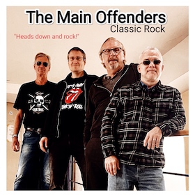 Bild: The Main Offenders - Heads down and rock! - Rock’n Roll pur!