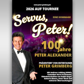 Bild: 100 Jahre Peter Alexander –  Wir gratulieren!