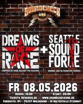 Bild: Dreams of Rage (Rage Against The Machine Tribute) &  Seattle Sound Forge (90s Grunge Cover)