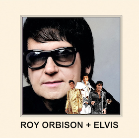 Bild: Roy Orbison und Elvis Presley - mit Roy LeBlanc und Oliver Steinhoff