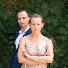 Bild: Christoph Croisé, Cello & Oxana Shevchenko, Klavier