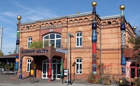 Bild: Uelzens schönste Seiten - Hansestadt Uelzen & Hundertwasser-Bahnhof