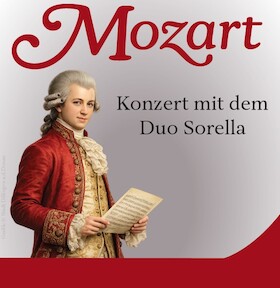 Bild: Mozart - Konzert mit dem Duo Sorella