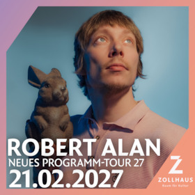 Bild: Robert Alan - Neues Programm Tour 2027