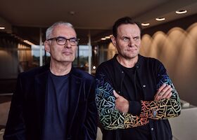 Bild: Devid Striesow und Markus Becker - Hymnen an die Nacht
