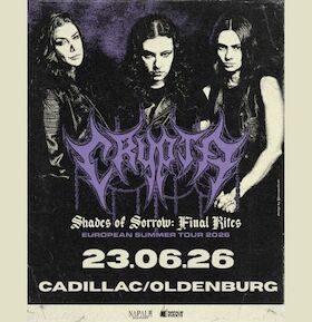 Bild: Crypta - "Shades Of Sorrow: Final Rites" Europa Tour '26