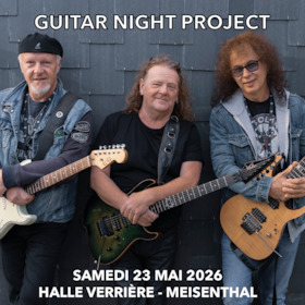 Bild: Guitar Night Project avec Pat'O May + Patrick Rondat + Fred Chapellier