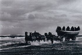 Bild: "Notflagge vor Hiddensee"