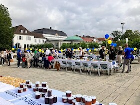 Bild: Frühstück im Park - Frühstück im Park