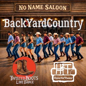 Bild: Backyard Country am No Name Saloon - Line Dance & Western Event
