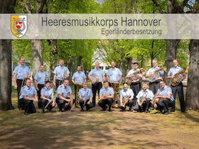 Bild: Heeresmusikkorps Hannover - Egerländerbesetzung