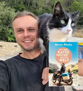 Bild: Abenteuerreportage mit Martin Klauka "Mit der Katze weiter um die Welt"