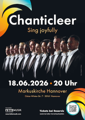 Bild: Chanticleer - Sing joyfully