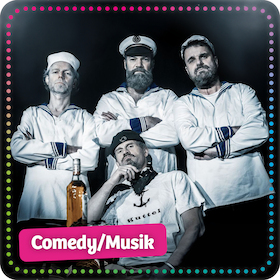Bild: "Fuffzehn Mann auf des toten Manns Kiste" - Eine stürmische ShantyComedySeefahrt