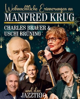 Bild: Weihnachtliche Erinnerungen an Manfred Krug - Charles Brauer, Uschi Brüning & das Jazz Trio