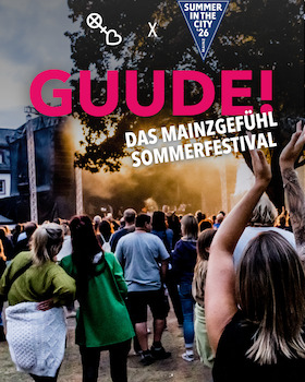 Bild: Guude! - Das mainzgefühl Sommerfestival
