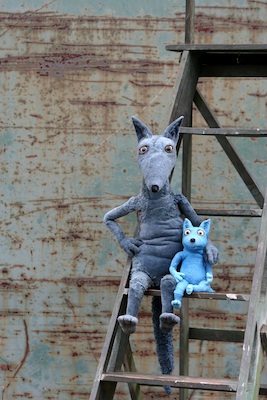 Bild: Theater Neumond: Goßer Wolf & kleiner Wolf