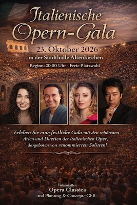 Bild: Italienische Opern-Gala - Die schönsten Arien und Duette der italienischen Oper