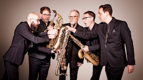 Bild: Summerwinds Festival: Quintessence Saxophone Quintet: A Cinematic Suite – Filmmusik
