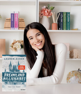 Bild: AUSVERKAUFT: Ein Highlight für Romance-Fans: Lauren Asher signiert live in Berlin!