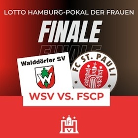 Bild: LOTTO Hamburg-Pokalfinale der Frauen - Walddörfer SV – FC St. Pauli
