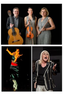 Bild: Spanische Impressionen - Eine Hommage an Manuel de Falla - Ensemble Varié, Gisa Michelón, Estela Sanz Posteguillo