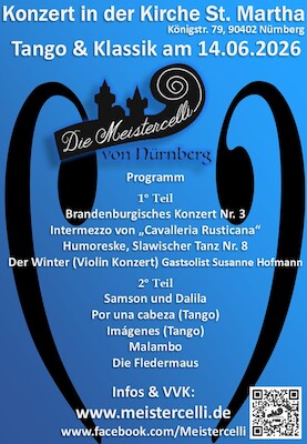 Bild: Tango und Klassik in der Kirche St. Martha