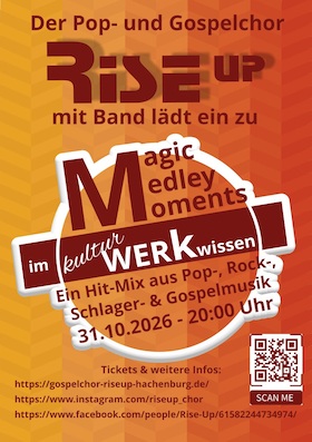 Bild: Magic Medley Moments - Ein Hit-Mix aus Pop-, Rock-, Schlager- & Gospelmusik