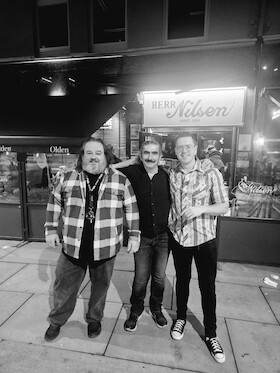 Bild: The 14th Rory Gallagher Weekend Fuerth 2026 - heute mit Next Passing Breeze (TR/IRL), Barry Barnes (GB) und Etched In Blue (D)