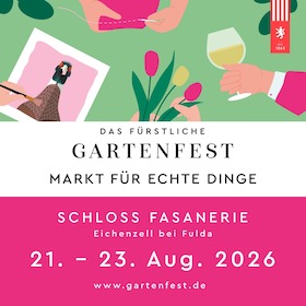 Bild: Das Fürstliche Gartenfest – Markt für echte Dinge