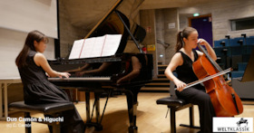 Bild: Duo Cecilia Camón & Mayako Higuchi für Cello und Klavier spielen:  Melodien im Wandel der Zeit - Inspiriert von Erinnerungen
