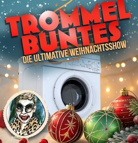Bild: Trommel Buntes - Gäste. Glitzer. Glühweinduft.