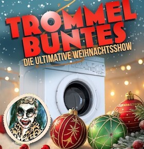 Bild: Trommel Buntes - Gäste. Glitzer. Glühweinduft.