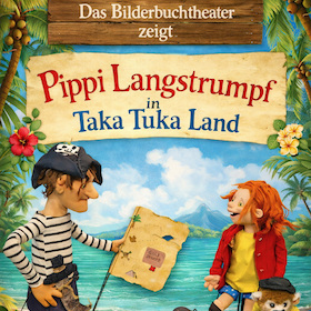 Bild: Pippi Langstrumpf im Taka-Tuka-Land