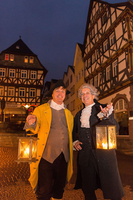 Bild: "Stadtgespräch bei Nacht" - Führung im Kostüm